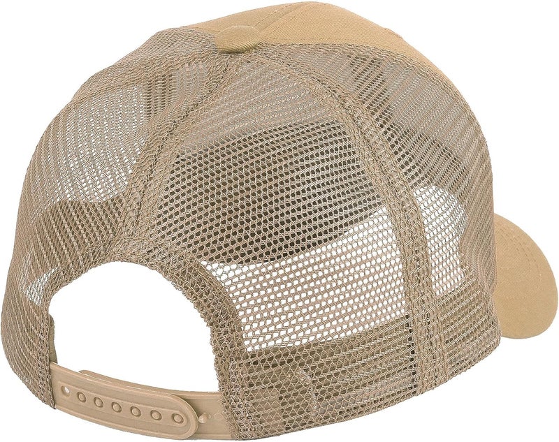Falari Trucker Hat Baseball Cap Structured Plain Design 6 Panel, Adjustable Size - Image 5
